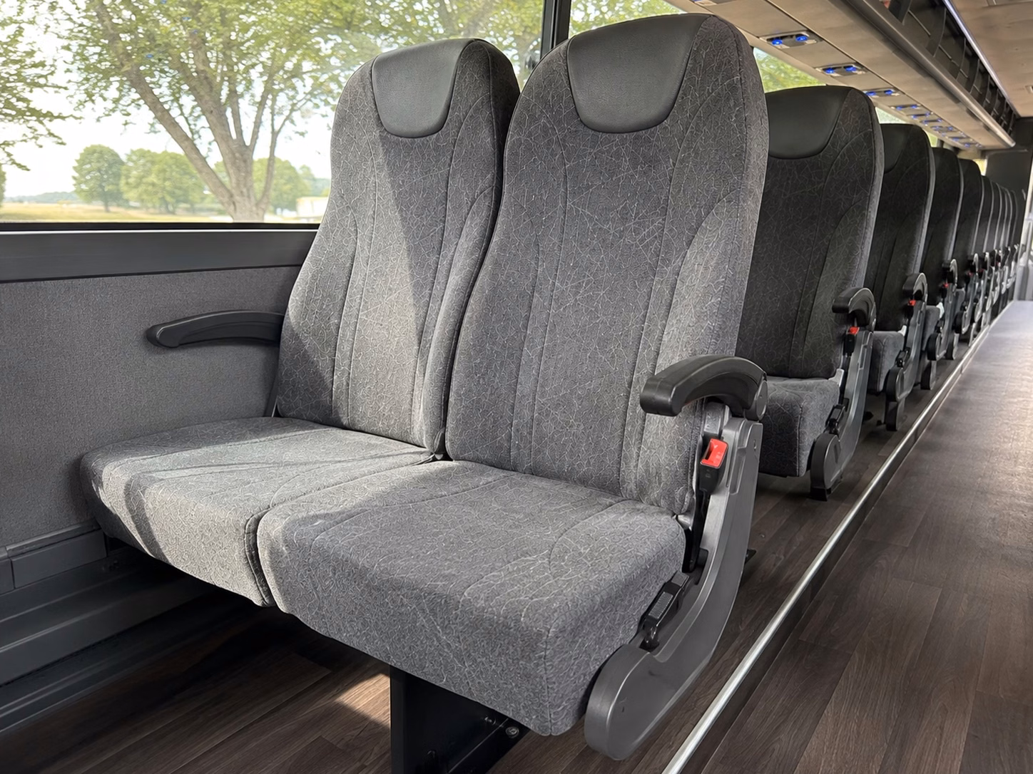 el paso charter bus interior