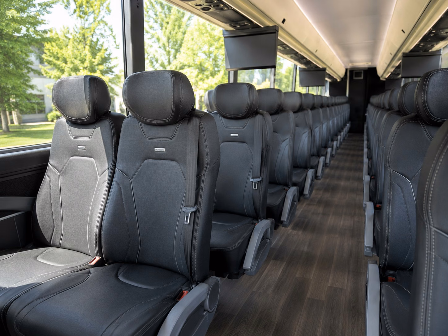 el paso charter bus rental interior