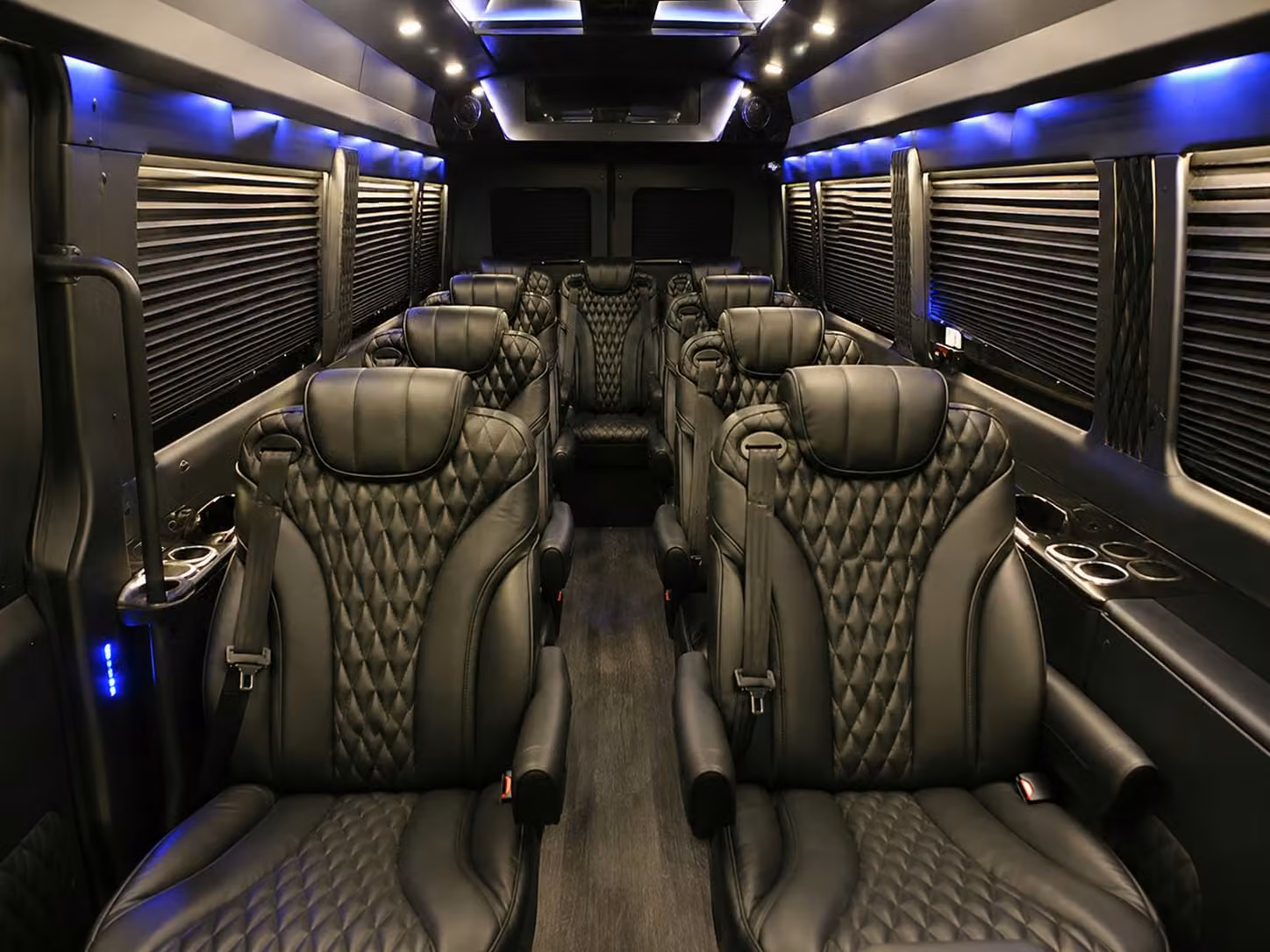 sprinter van with driver interior